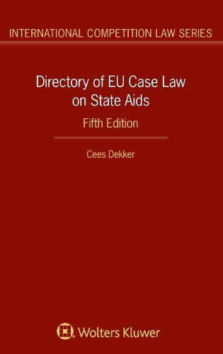 Directory of EU Case Law on State Aids.
