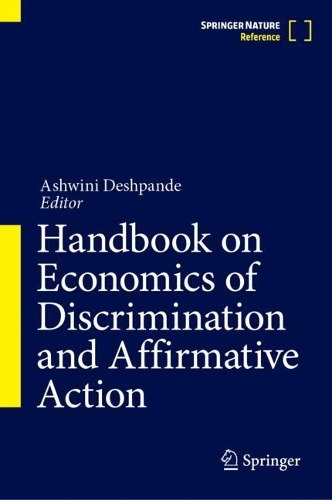 Handbook on Economics of Discrimination and Affirmative Action.