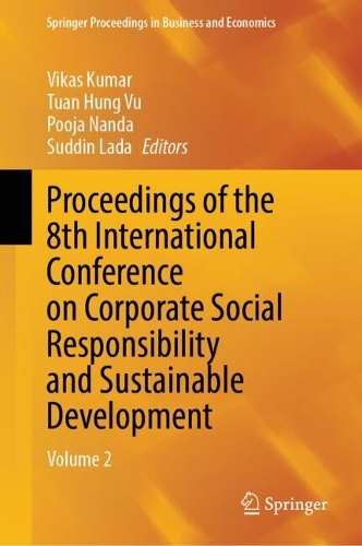Proceedings of the 8th International Conference on Corporate Social Responsibility and Sustainable Development. Volume 2.