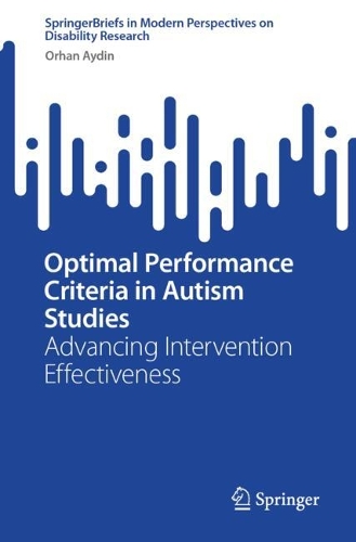 Optimal Performance Criteria in Autism Studies