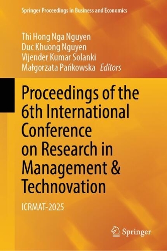 Proceedings of the 6th International Conference on Research in Management & Technovation