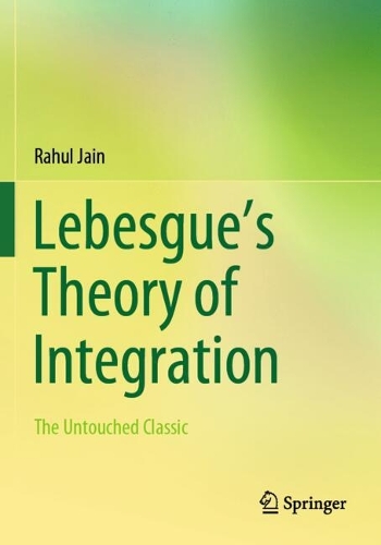 Lebesgue's Theory of Integration