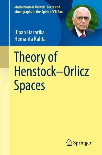 Theory of Henstock-Orlicz Spaces.