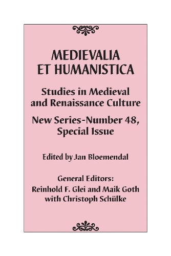 Medievalia et Humanistica, No. 48