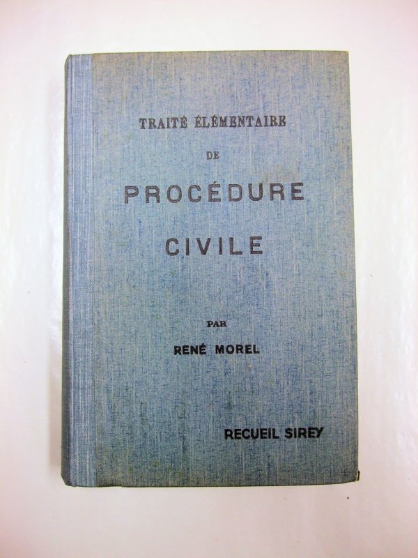 Traite Elementaire de Procedure Civile