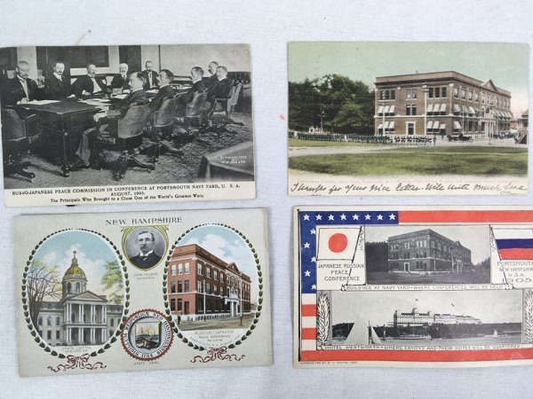 Japanese-Russian Peace Conference at Portsmouth Navy Yard