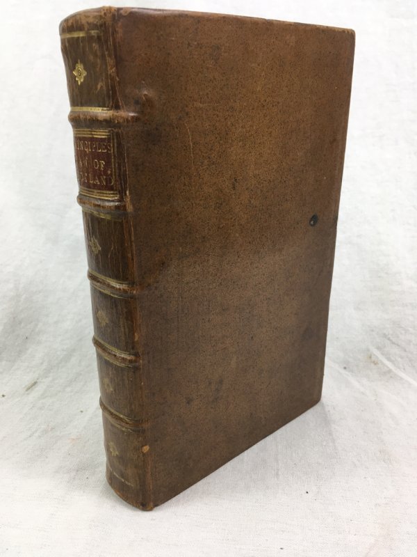 The Principles of the Law of Scotland: In the Order of Sir George Mackenzie's Institutions of that Law. Vols. I[-II]. Edinburgh: Printed by Hamilton, Balfour, and Neill, 1754.