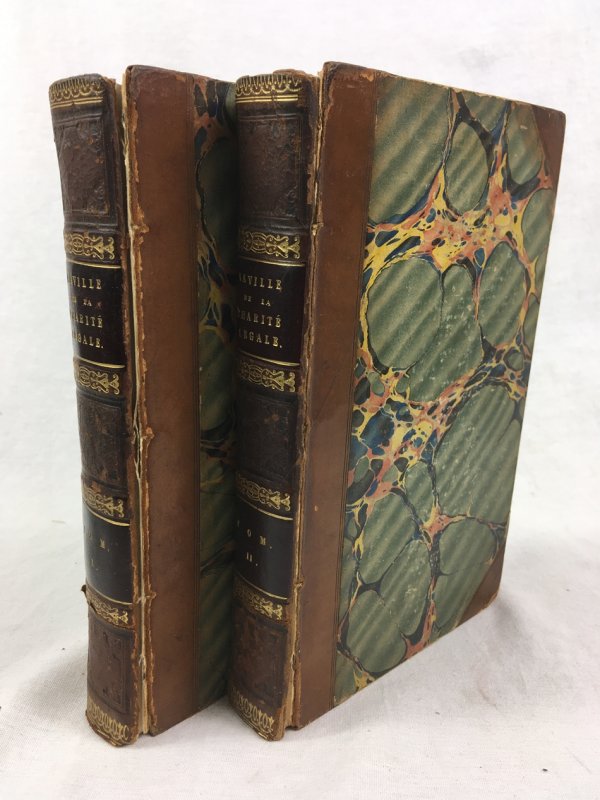 De la Charite Legale. Tome 1-2. Paris, P. Dufart, 1836.
