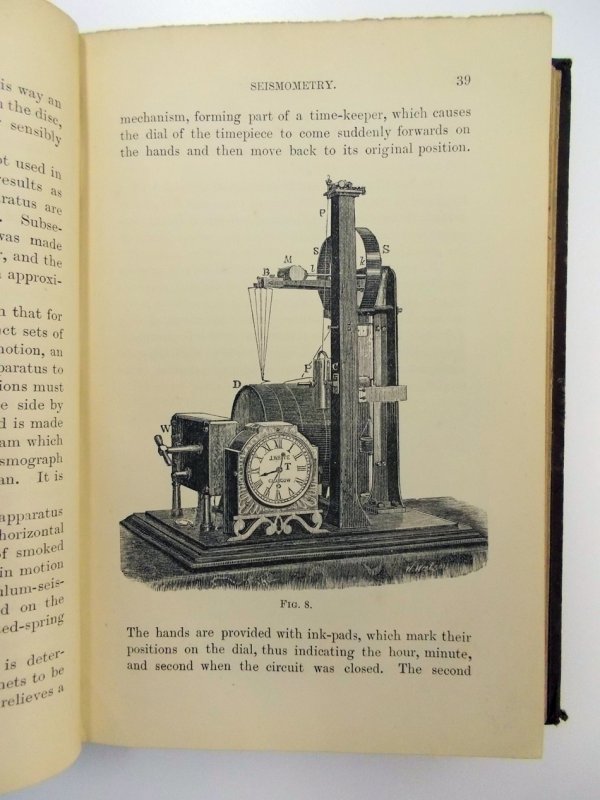 Earthquakes and other Earth Movements. (The International Scientific Series, Vol. LVI). [2nd ed.]. London: Kegan Paul, Trench, 1886..