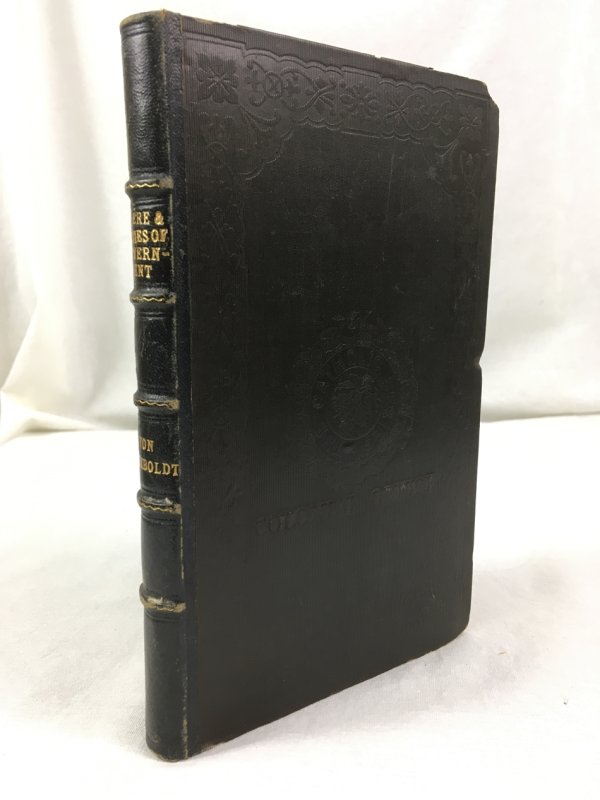 The Sphere and Duties of Government. Translated from the German. By Joseph Coulthard, jun. London, John Chapman, 1854.