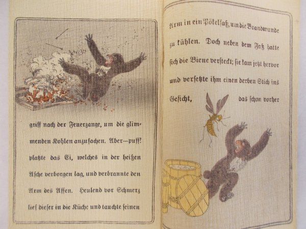 Der Kampf der Krabbe mit dem Affen. (Japanische Maerchen). Sixteenth edition. Tokyo, T. Hasegawa, 1931.
