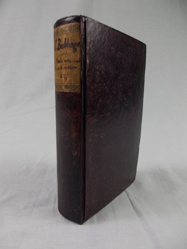 Ueber Maschinen- und Fabrikenwesen. Berlin: Verlag der Stuhrschen Buchhandlung, 1833. Aus dem Englischen uebersetzt von Dr. G. Friedenberg. Mit einer Vorrede von K. F. Kloeden.