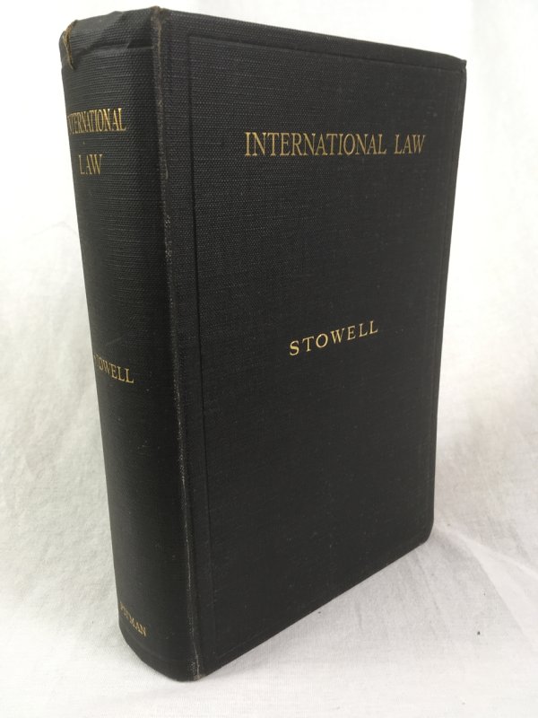 International Law. A Restatement of Principles in Conformity with Actual Practice. London, Pitman, 1931..