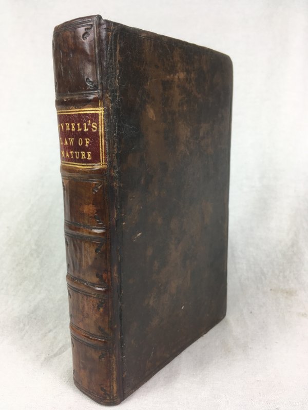 A Brief Disquisition of the Law of Nature, according to the Principles and Method laid down in the Reverend Dr. Cumberland's (now Lord Bishop of Peterborough's) Latin Treatise on that subject. As also his Confutations of Mr. Hobbs's Principles put into another method. London, Richard Baldwin, 1692.
