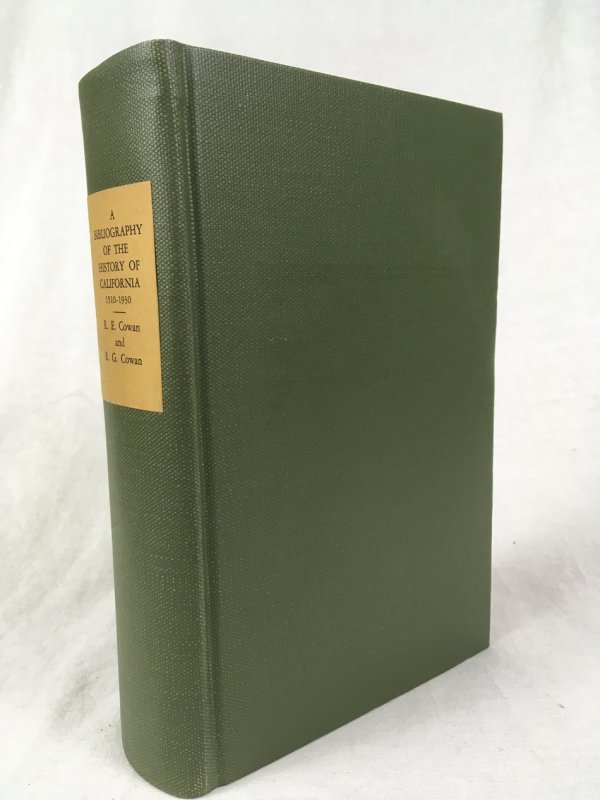 A Bibliography of the History of California 1510 - 1930. IV Volumes in one, Los Angeles, 1964..