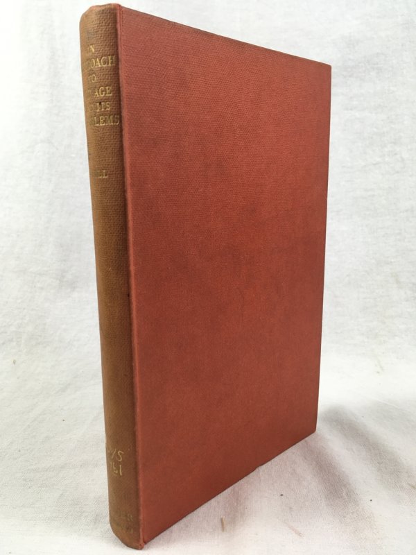 An Approach to Old Age and its Problems. Edinburgh and London, Oliver and Boyd, 1961.