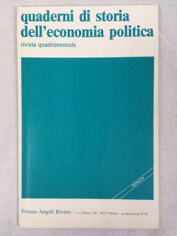 Alfred Marshall and the History of Economic Thought. Milano, 1991.