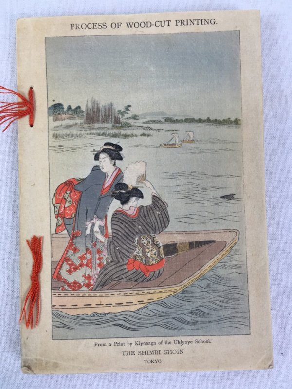 Process of Wood-Cut Printing, From a Print by Kiyonaga of the Ukiyoye School, Tokyo,[no date].