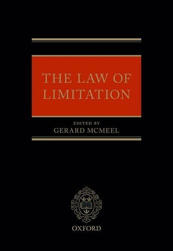 The Law of Limitation.