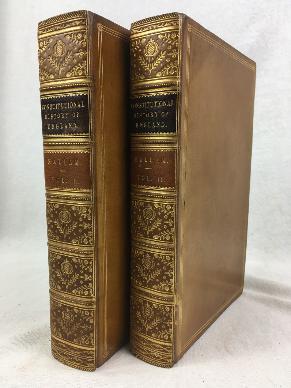 The Constitutional History of England. Sixth edition. In two volumes. London, Murray, 1850.