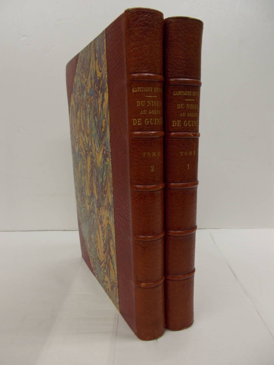 Du Niger au Golfe de Guinee par le Pays de Kong et le Mossi. Tome 1-2. Paris, Hachette, 1892.