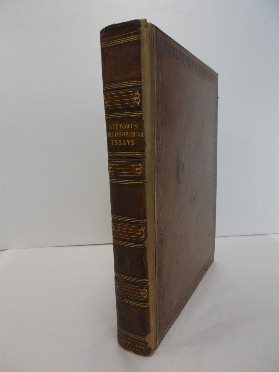 Philosophical Essays. Edinburgh, W. Creech et al, 1810.