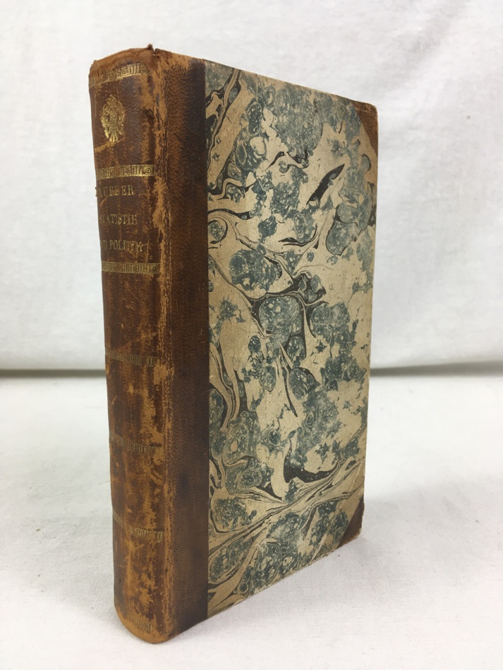 Kritik der Statistik und Politik, nebst einer Begrundung der politischen Philosophie. Gottingen, Vandenhoeck und Ruprecht, 1812.