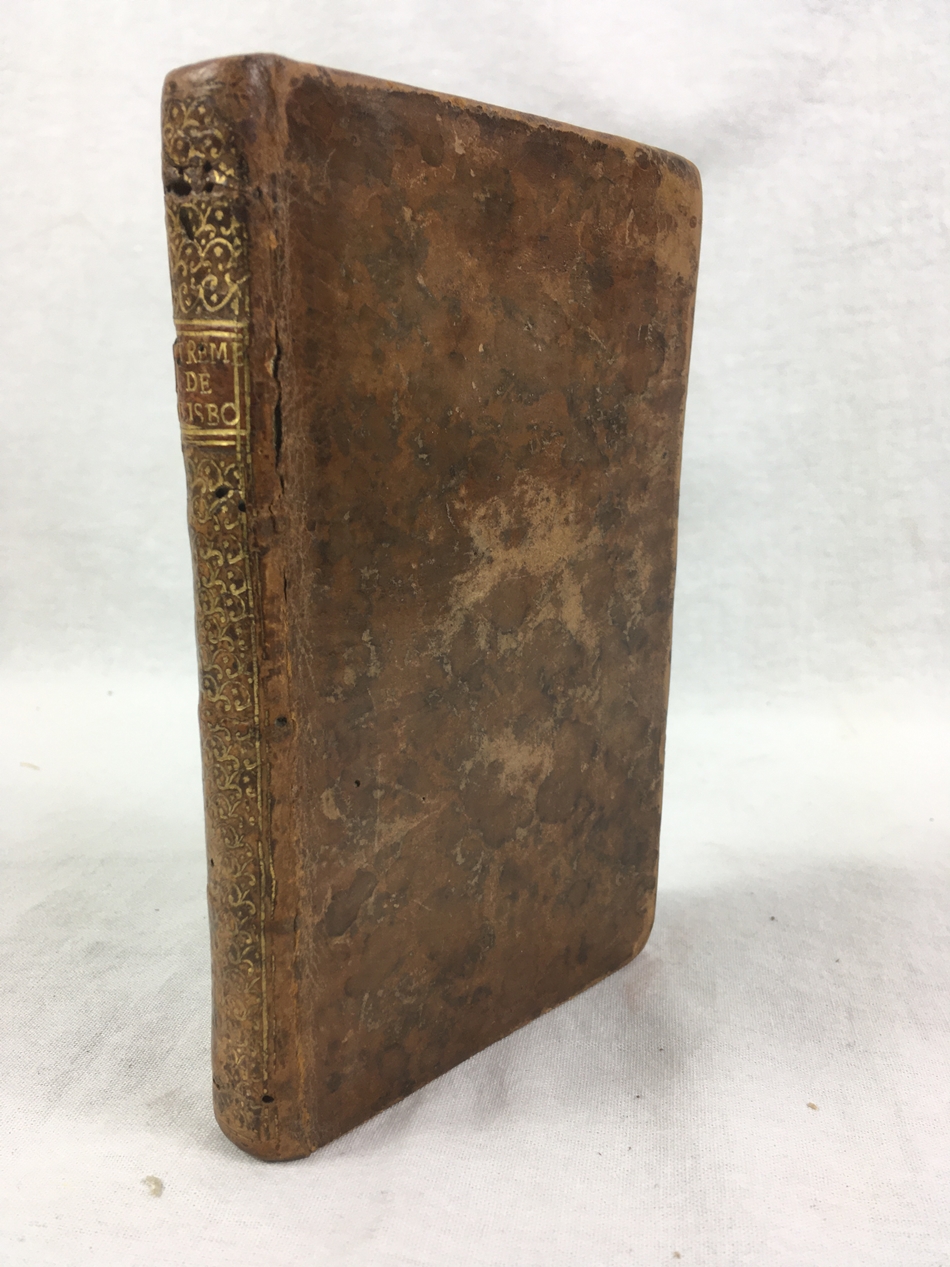 Relation historique du tremblement de Terre survenu a Lisbonne le 1er novembre 1755. Precede d'un discours politique sur les avantages que le Portugal pourrait retirer de son malheur, dans lequel l'auteur developpe les moyens que l'Angleterre avait mis jusque la en usage pour ruiner cette monarchie. La Haye, 1756.