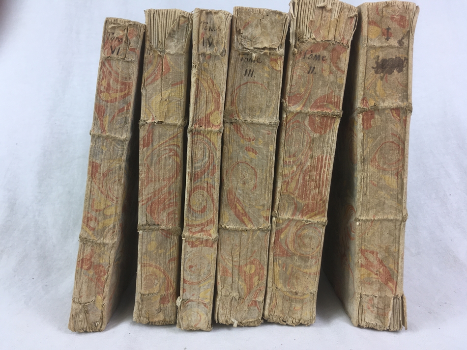 Elements de la Politique, ou Recherche des vrais Principes de L'Economie Sociale. Tome 1-6. Londres, 1773.